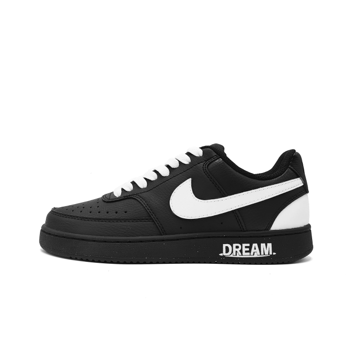 Nike Nike Court Vision Dream Boat Artificial Leather Slip Resistant Abrasion Resistant Low top Skateboard Shoes Unisex