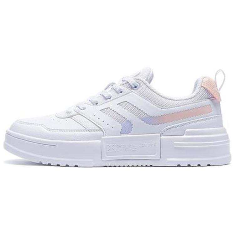 XTEP XTEP Comfortable Low top Skateboard Shoes Women's White