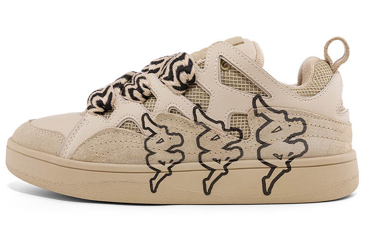 Kappa Lightweight Low top Skateboard Shoes Unisex Oxford Brown
