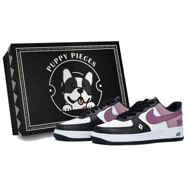 Nike Nike Air Force 1 Comfortable Low top Skateboard Shoes Unisex White