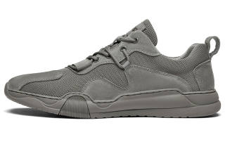 Jeep Breathable Low top Skateboard Shoes Men's Gray