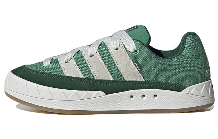Adidas Originals Adimatic Hemp Shark Puffy Shoes Suede, Textile Slip Resistant Cushioning Low top Skateboard Shoes