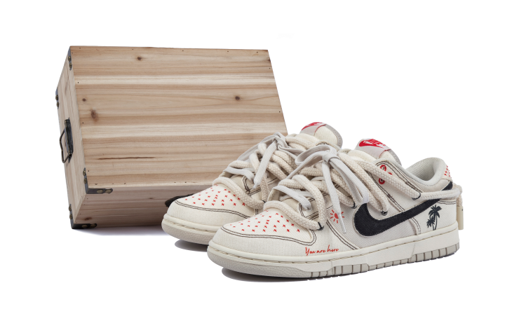 Nike Nike Dunk White Beach Low top Skateboard Shoes Unisex Ecru