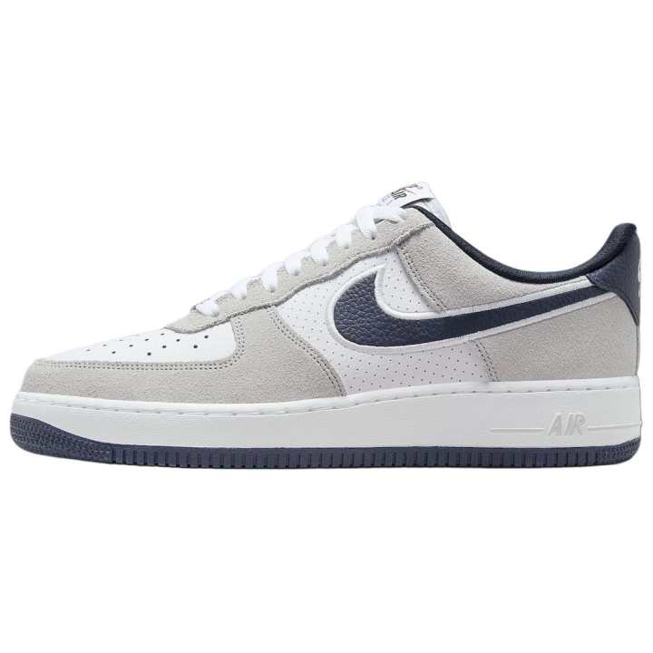 Nike Nike Air Force 1 Breathable Low top Skateboard Shoes Unisex White Blue