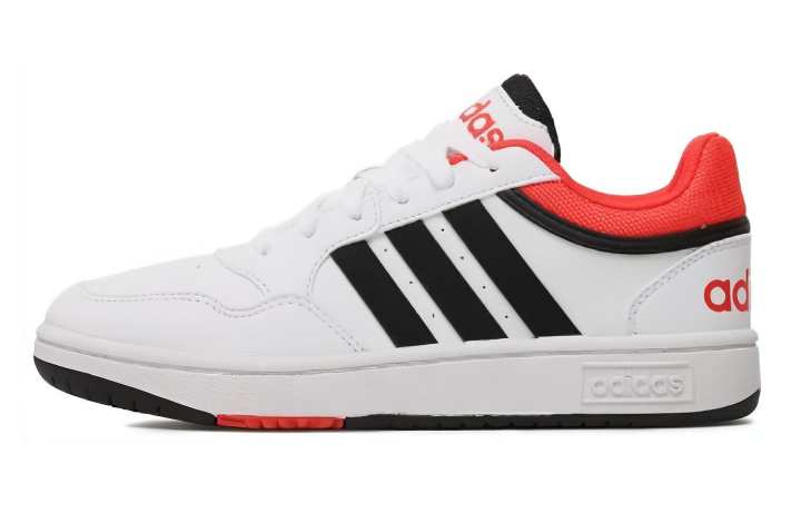 Adidas Adidas Hoops K 'White Black Bright Red'