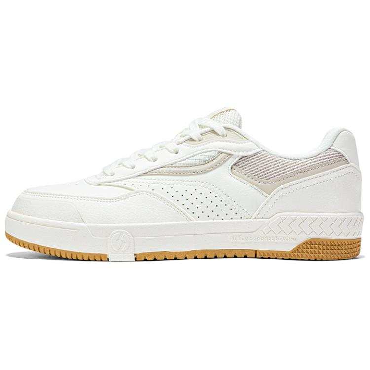 361° Abrasion Resistant Slip Resistant Low top Skateboard Shoes Women's White