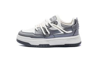 Meiretu Low top Skateboard Shoes Men's Gray