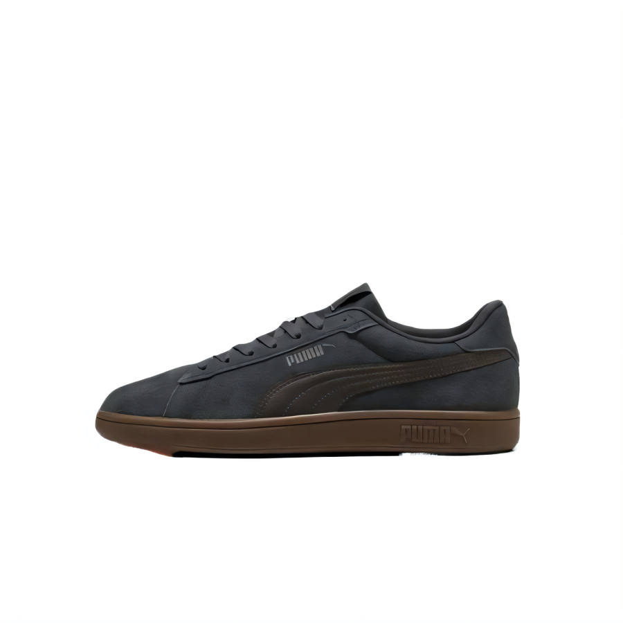 PUMA Smash Breathable Low top Skateboard Shoes Unisex Black