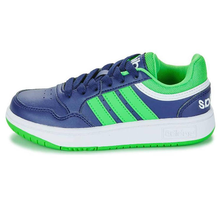 Adidas Adidas Hoops 3.0 Chaussures Slip Resistant Cushioning Abrasion Resistant Low top Skateboard Shoes Unisex Green
