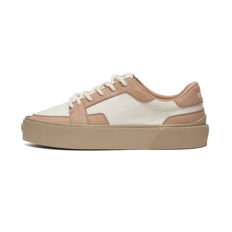 EQLZ EQUALIZER EQLZ EQUALIZER Fault 25 Wear resistant And Lightweight Low top Skateboard Shoes Unisex Mocha