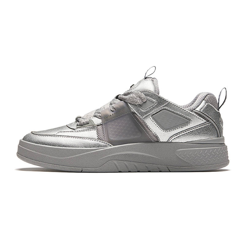 Anta Jie You PRO Abrasion Resistant Low top Skateboard Shoes Men's Pigeon Gray