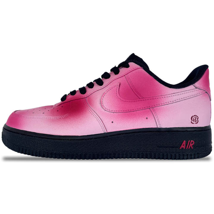 Nike Nike Air Force 1 Abrasion Resistant Low top Skateboard Shoes Unisex Pink