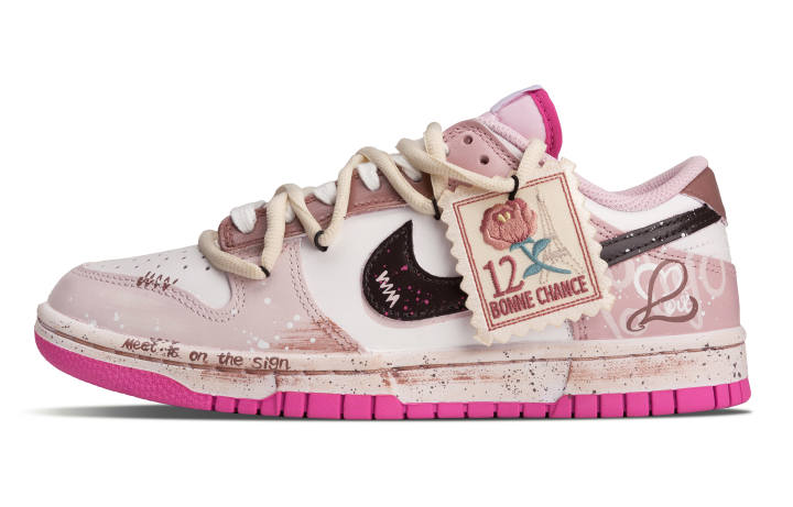 Nike Nike Dunk Heartbeat Echo Slip Resistant Abrasion Resistant Slip Resistant Abrasion Resistant Low top Skateboard Shoes