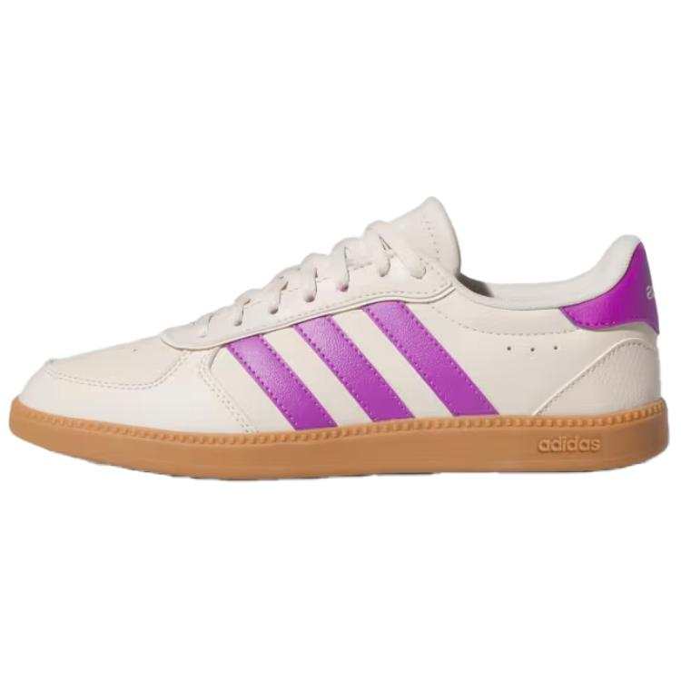 Adidas Breaknet Women's Adidas Sleek 'Halo Ivory Purple Burst' Women's