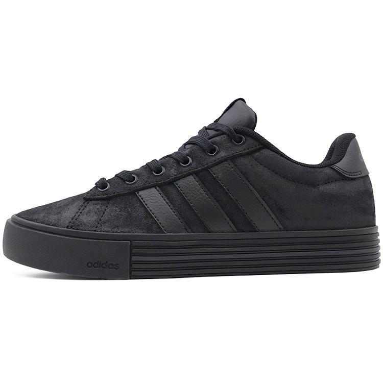 Adidas Neo DAILY 4.0 Slip Resistant Abrasion Resistant Low top Skateboard Shoes Unisex Black