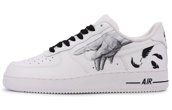 Nike Nike Air Force 1 Triple White Air Force 1 Leather Slip Resistant, Abrasion Resistant, Lightweight