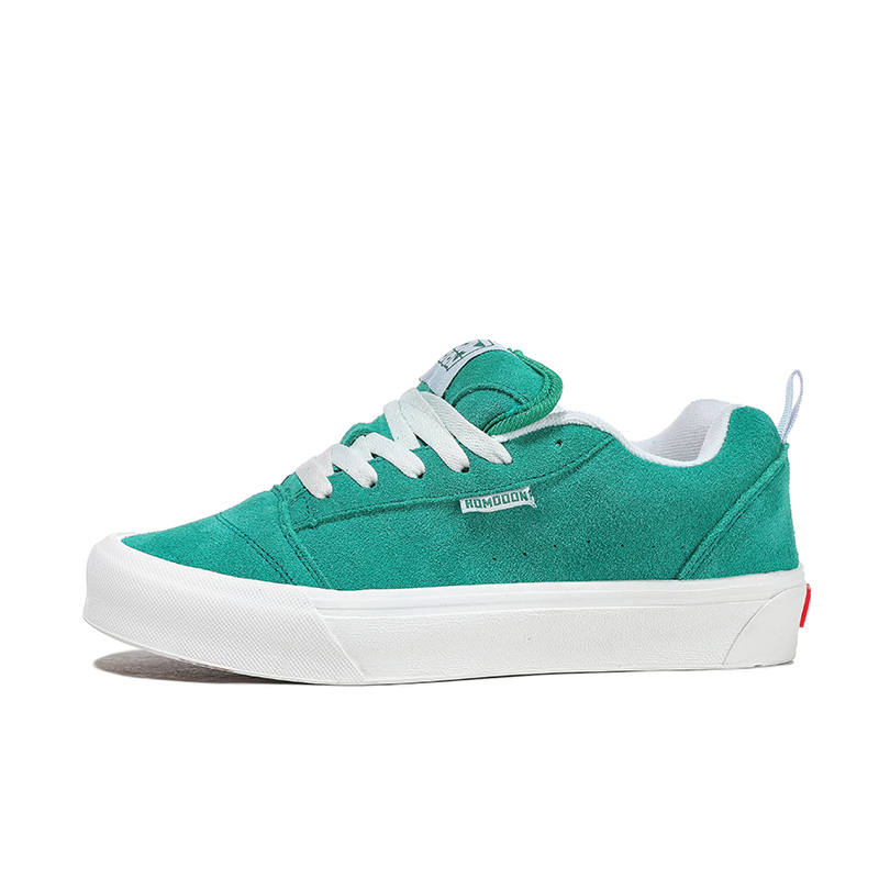 HOMDOON Suede Coverage Low top Skateboard Shoes Unisex