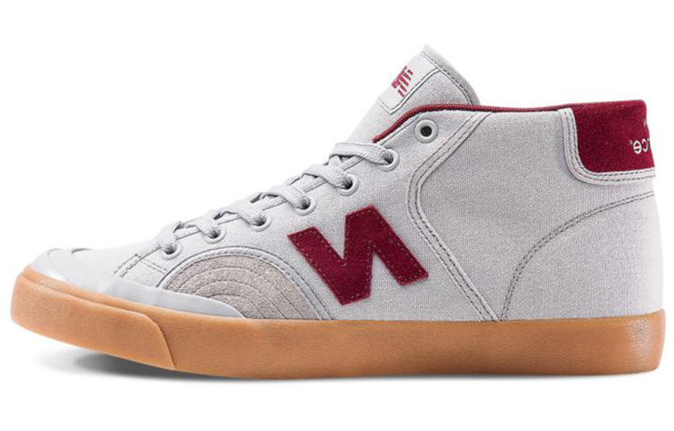 New Balance New Balance NB 213 Pro Court Lightweight And Breathable Low top Skateboard Shoes Men's Gray Red