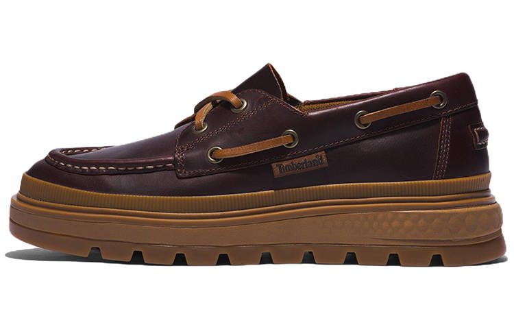 Timberland Ray City EK Leather Abrasion Resistant Low top Skateboard Shoes Women's Black Brown