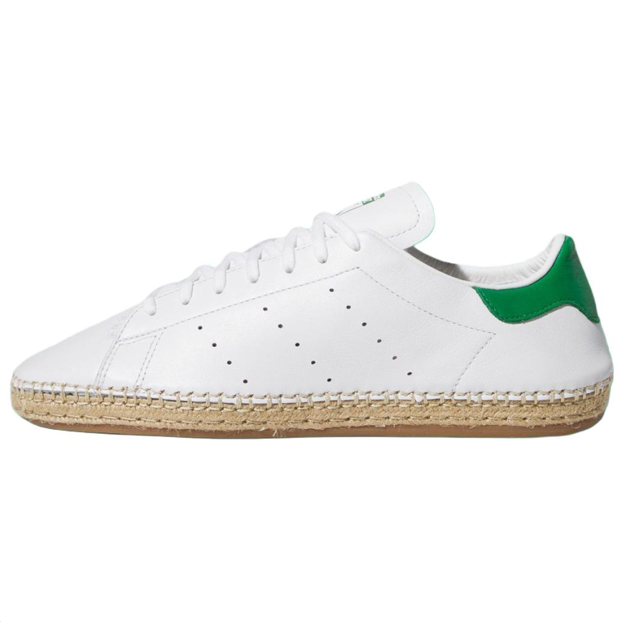 Adidas Originals x CLOT Stan Smith Low top Skateboard Shoes Unisex White Green