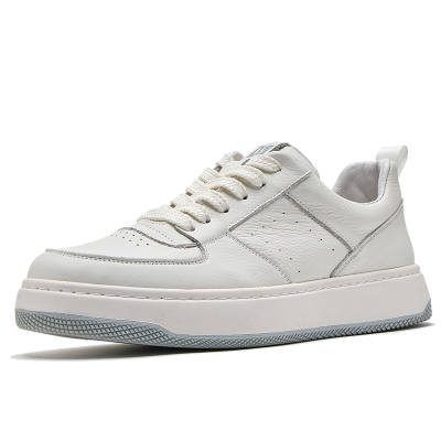 WH Abrasion Resistant Breathable Low top Skateboard Shoes Men's White