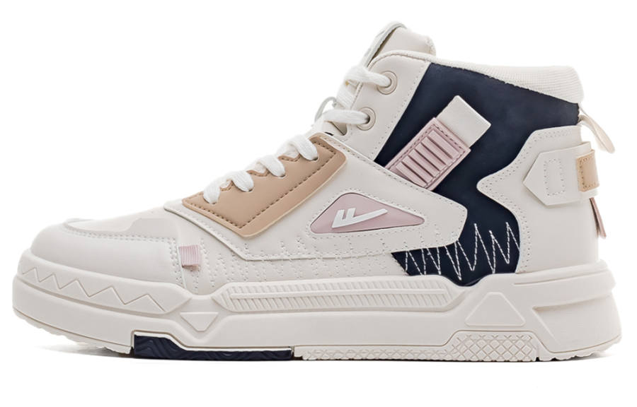 Warrior Feather Wings Collection Non Slip And Waterproof Abrasion Resistant High top Skateboard Shoes Men's