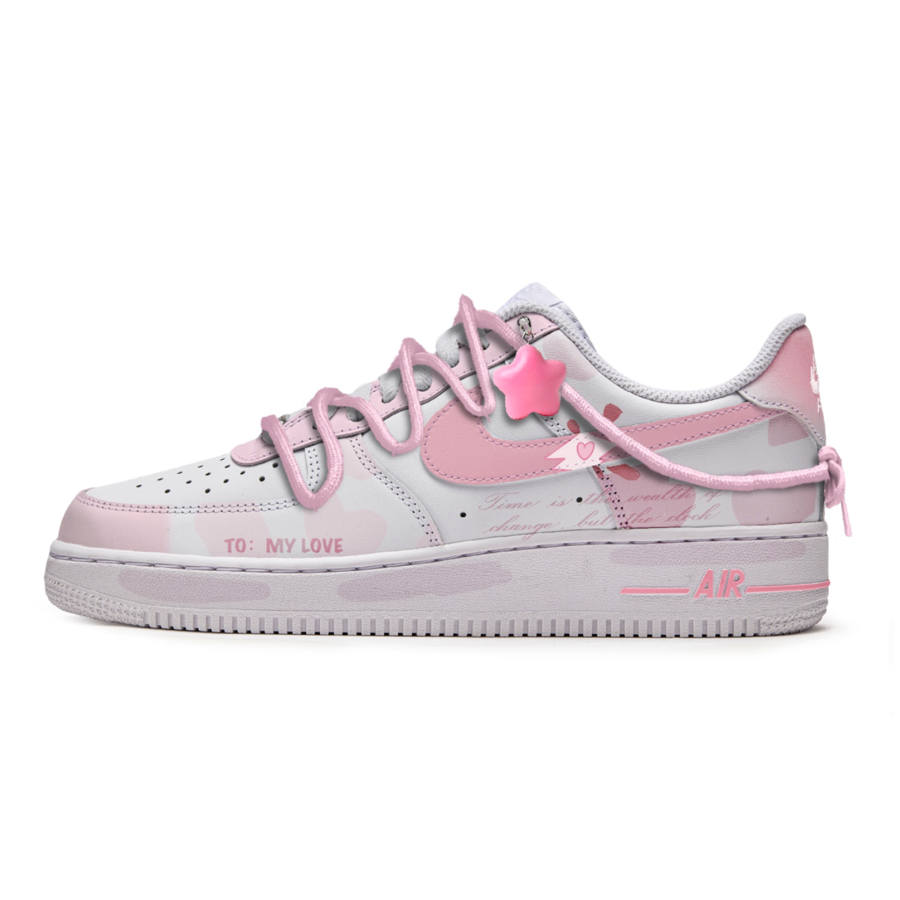 Nike Nike Air Force 1 Freedom Panda, Love Season Slip Resistant Abrasion Resistant Slip Resistant Abrasion Resistant Low top