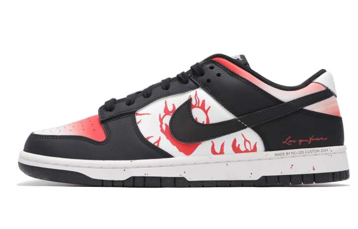 Nike Nike Dunk Cushioning Abrasion Resistant Cushioning, Wear Resistant Low top Skateboard Shoes Unisex Red