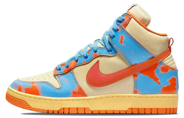 Nike Nike Dunk High 1985 'Orange Acid Wash'