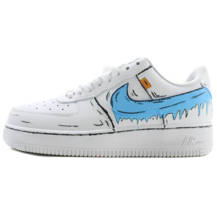 Nike Nike Air Force 1 Coverage Low top Skateboard Shoes Unisex White