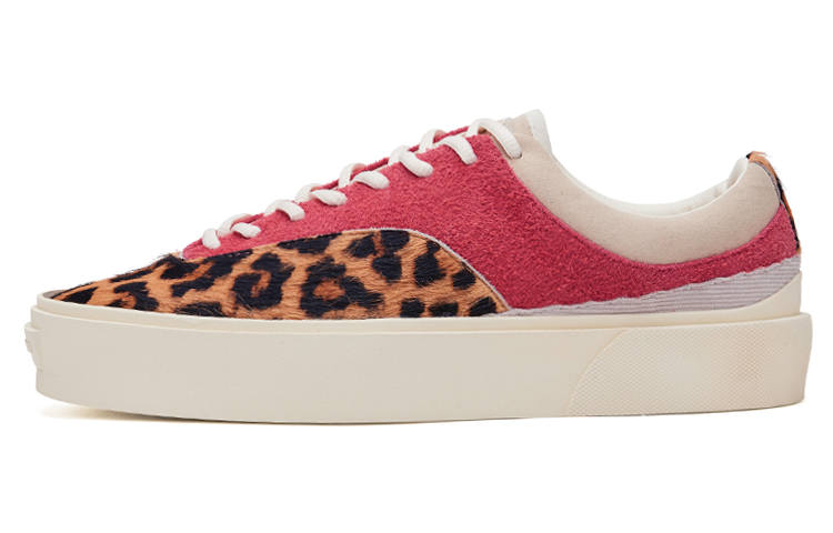 EQLZ EQUALIZER EQLZ EQUALIZER Fault Lo Low top Skateboard Shoes Unisex Red Yellow Misprint
