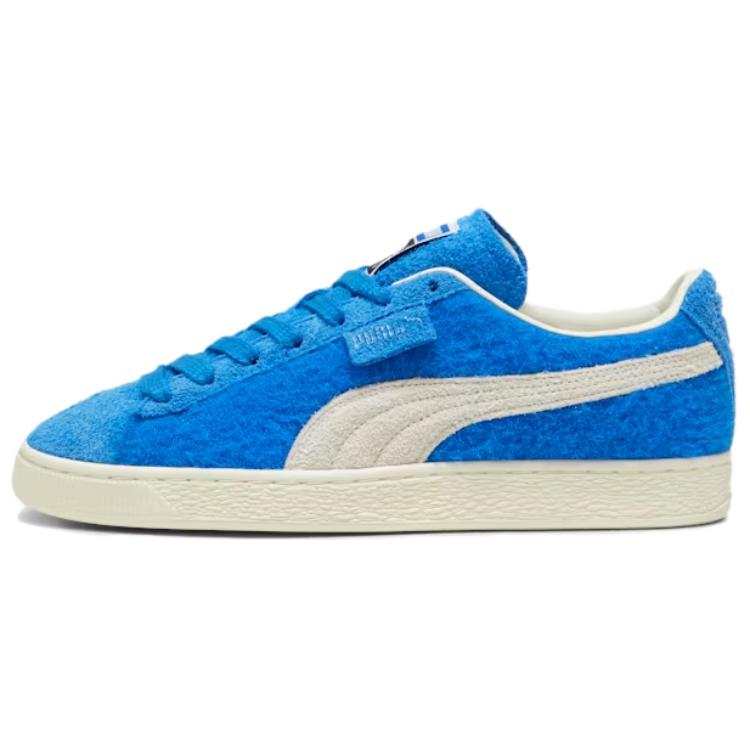 PUMA Suede Abrasion Resistant Low top Skateboard Shoes Unisex Blue