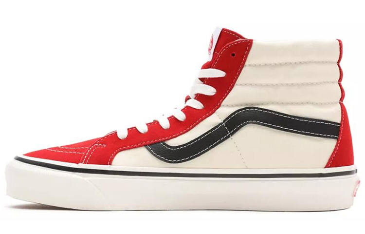 Vans SK8 Hi 38 DX Anaheim Factory-White Red