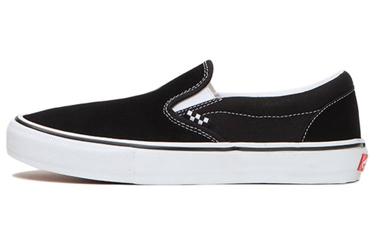 Vans Slip-On Skate Vans 'Black Checkerboard'