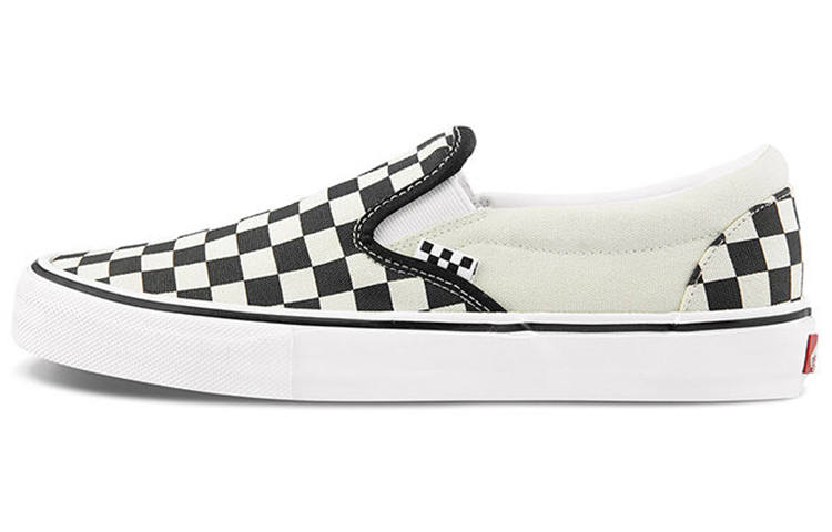 Vans Slip-On Skate Vans 'Checkerboard - Black White'