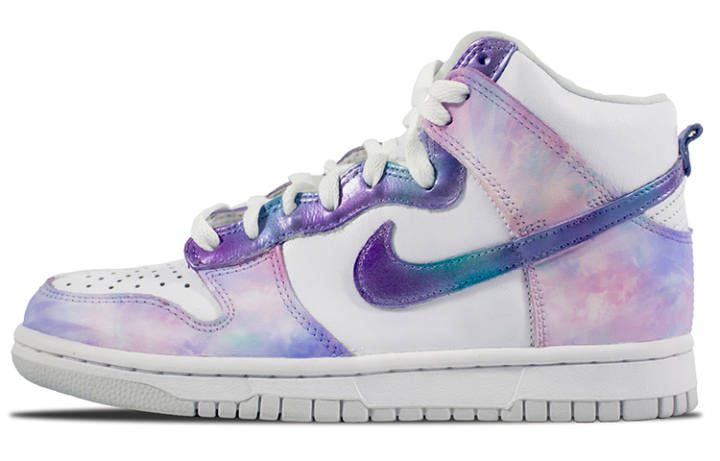 Nike Nike Dunk Skateboard Shoes Men's High Top Starry Sky Diamond