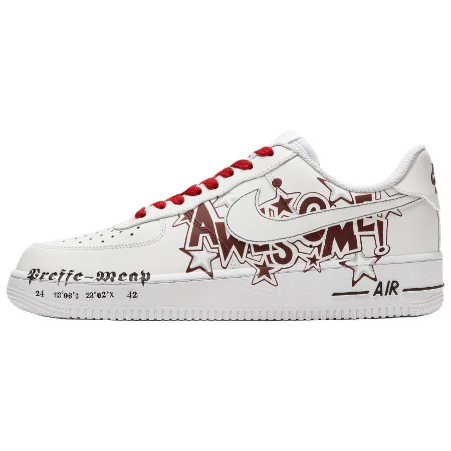 Nike Nike Air Force 1 Giant Star Quick Dry Abrasion Resistant Balance Quick Dry Abrasion Resistant Balance Low top