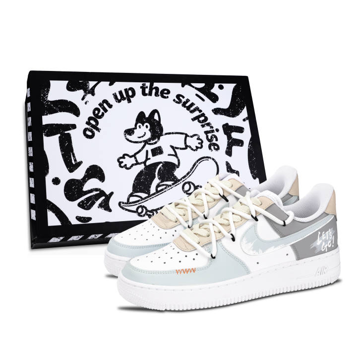 Nike Nike Air Force 1 Air Force 1, The Ascent Journey Abrasion Resistant Abrasion Resistant Low top Skateboard Shoes Unisex