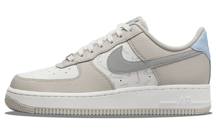 Nike Nike Air Force 1 Low '07 Reflective Mini Swoosh Grey Women's