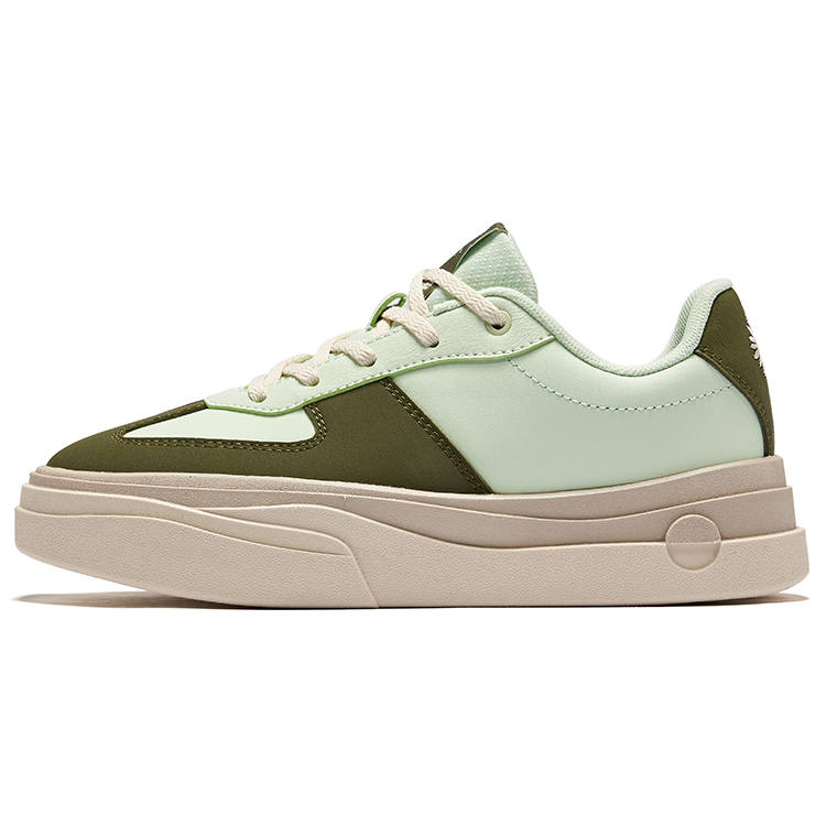 Erke Multicolor 2.0 Abrasion Resistant Slip Resistant Low top Skateboard Shoes Women's Foam Mint Kapok Green