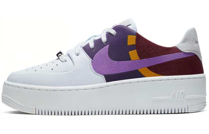 Nike Nike Air Force 1 Sage Low Lx Grey Dark Orchid Women's
