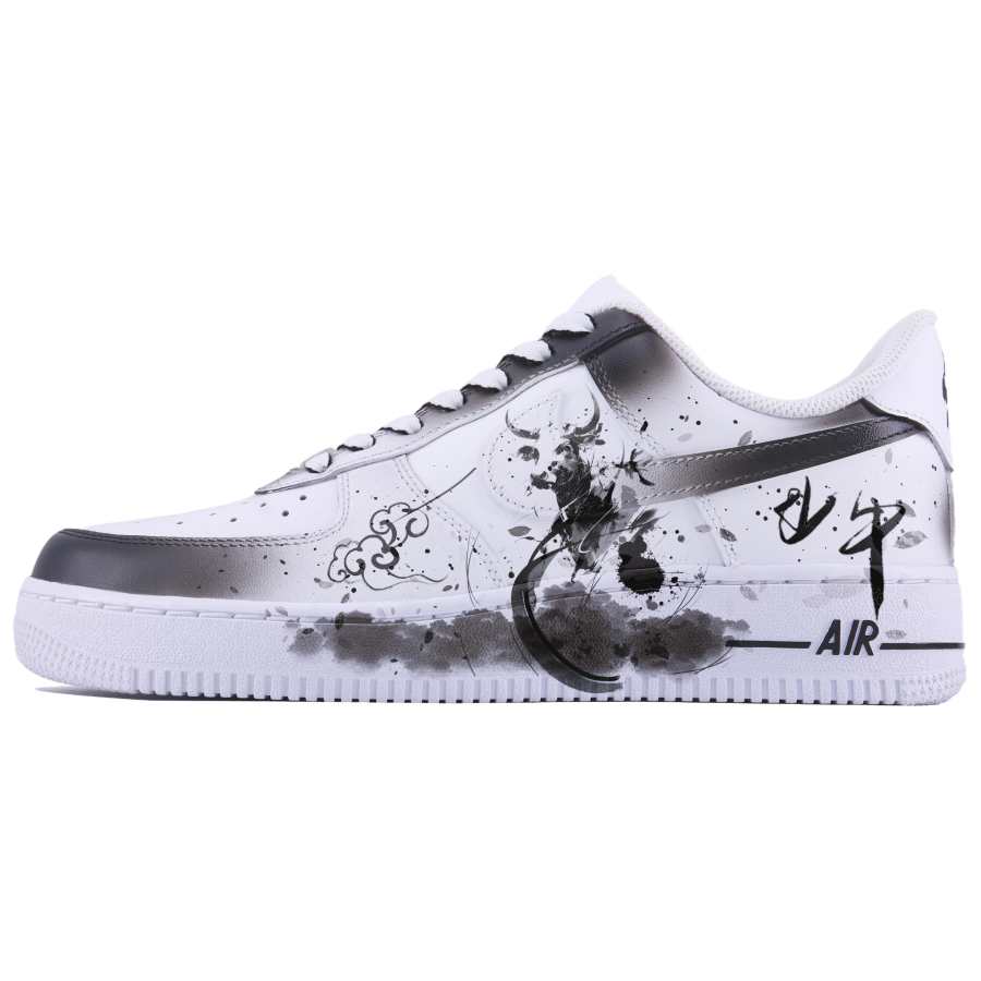 Nike Nike Air Force 1 Ox Turns The World Around SDS Abrasion Resistant Abrasion Resistant Low top Skateboard Shoes Men's