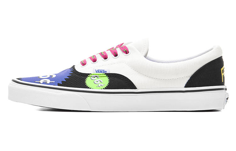 Vans Era Small Series Stylish Casual Skate Shoes Unisex Black White