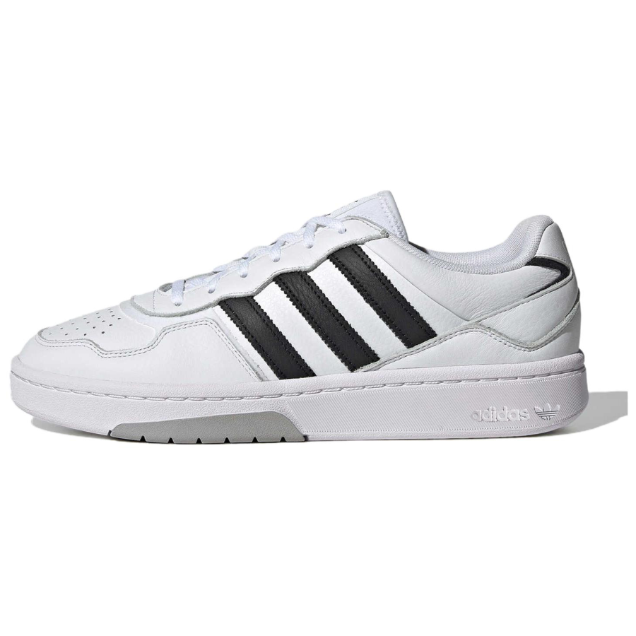 Adidas Originals Courtic Leather Low top Skateboard Shoes Unisex White Black