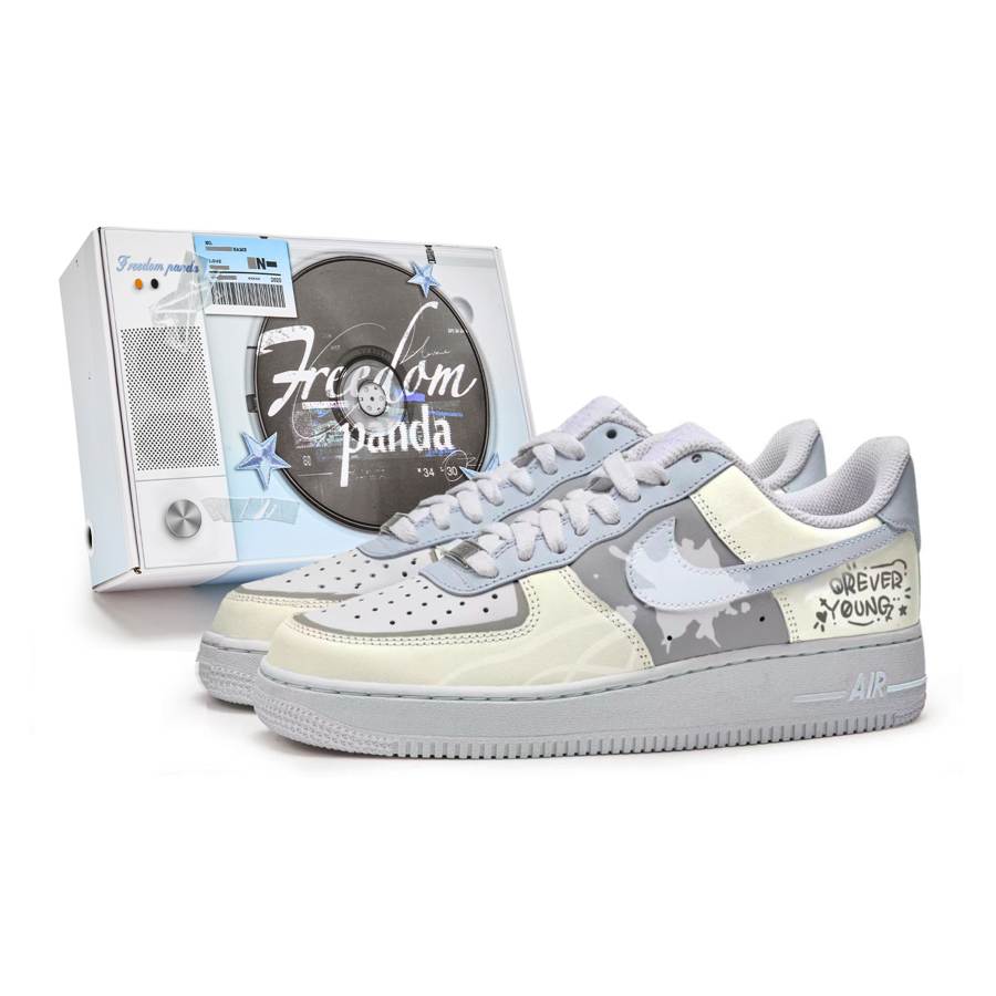 Nike Nike Air Force 1 Freedom Panda, Box, Hachiware Slip Resistant Abrasion Resistant Slip Resistant Abrasion Resistant