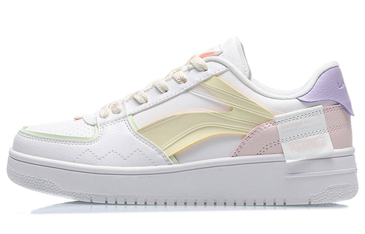 Li-Ning Li Ning Synthetic Leather Slip Resistant, Abrasion Resistant, Lightweight Low top Skateboard Shoes Women's