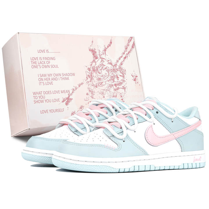Nike Nike Dunk Low Morning Dew Peach Slip Resistant And Breathable Slip Resistant And Breathable Low top Skateboard Shoes GS