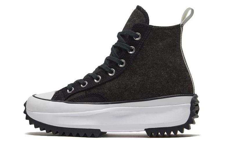 Converse Run Star Converse Hike High 'Black Ice - Black Silver'