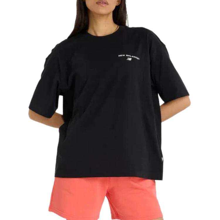New Balance New Balance T Shirts Women's Black Crew Neck