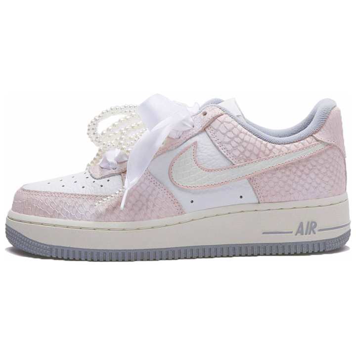 Nike Nike Air Force 1 Bubble Jellyfish, Peach Blossom Slip Resistant Abrasion Resistant Slip Resistant Abrasion Resistant